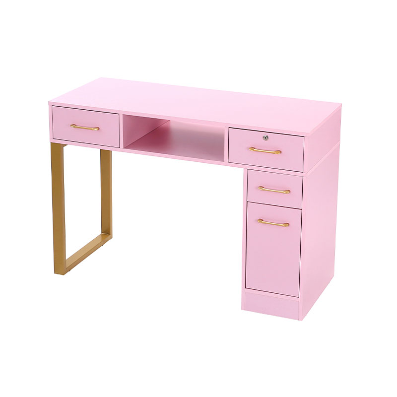 HZ2091 / HZ2091H Tempat manikur serbaguna dengan lemari & laci penyimpanan