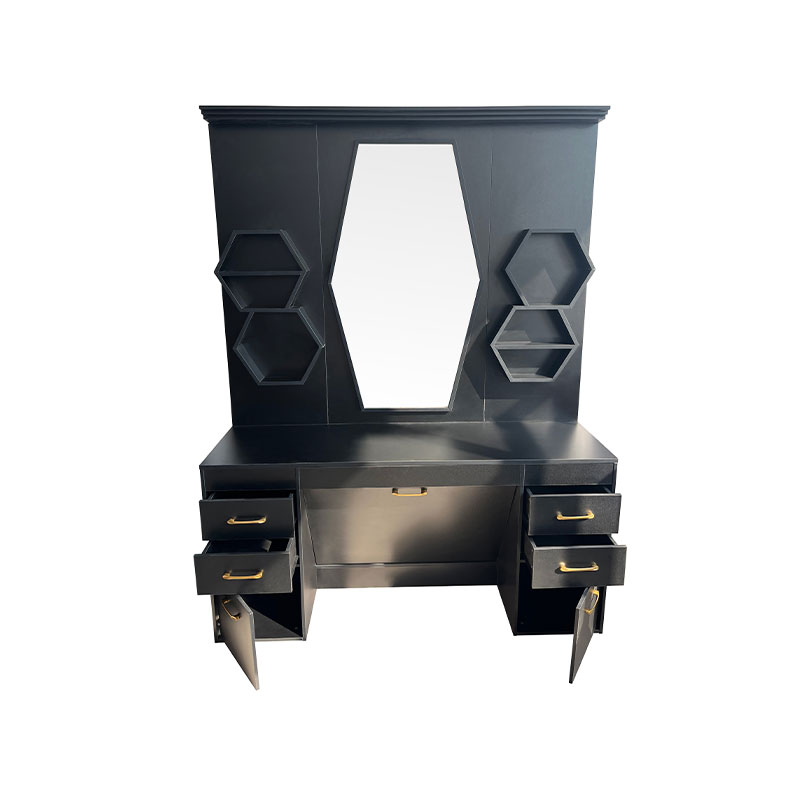 HZ2040 Meja rias rias dengan meja rias cermin berlampu HD