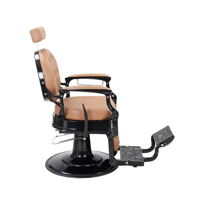 HZ8799G-H/HZ8799G-W / HZ8799G-G / HZ8799G-S / HZ8799G-Z Kursi Tukang Cukur Sandaran Hidrolik Tugas Berat Gaya Vintage