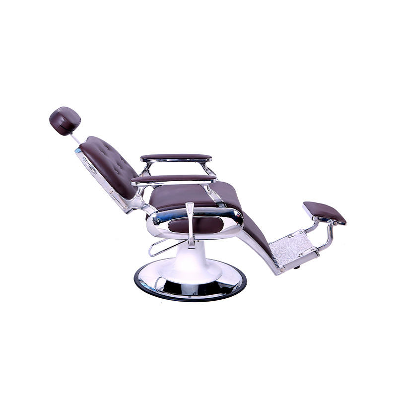 HZ8796BR / HZ8796BK / HZ8796Z Kursi Tukang Cukur Sandaran Gesper Merah Antik