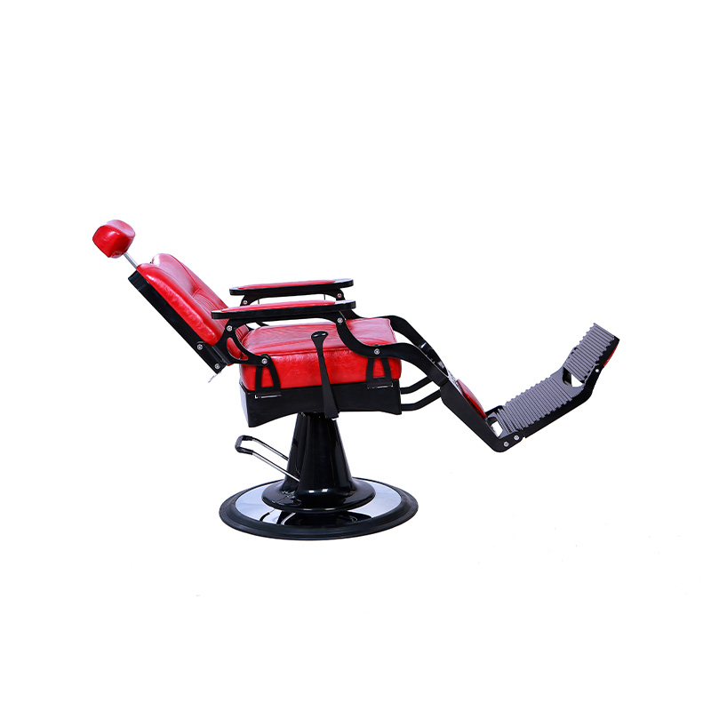 HZ8754RD Kursi salon merah bergaya vintage