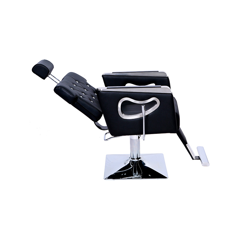 HZ87111GY / HZ87111WT / HZ87111PK / HZ87111BR / HZ87111 Kursi Salon Berbaring Tugas Berat, Kursi Penataan Vintage untuk Penata Rambut