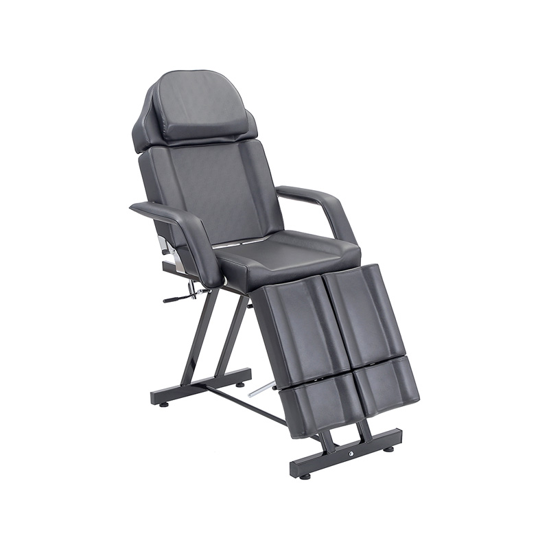 HZ017BK / HZ017W Meja Tato Pijakan Kaki Terpisah Tempat Tidur Kecantikan