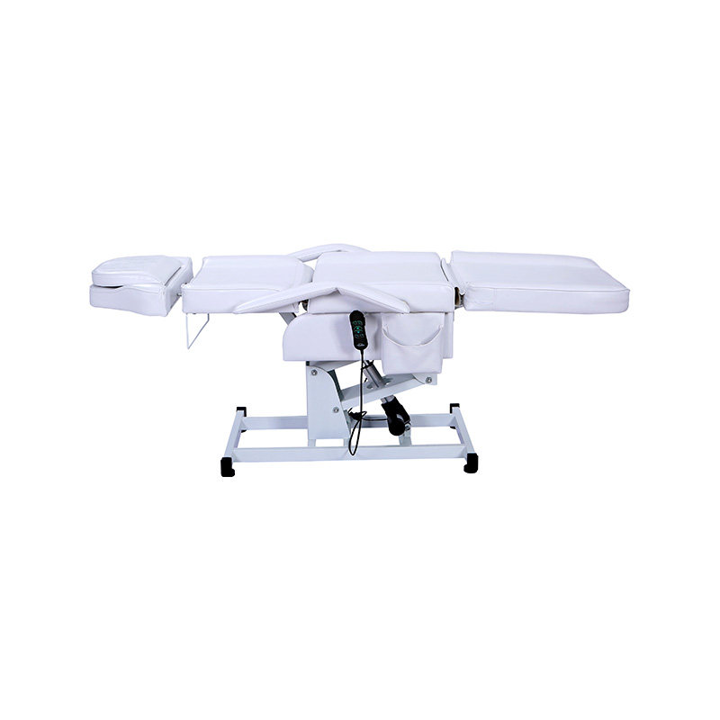 KF300 / KF300WH / KF300BK Kursi Tempat Tidur Wajah Serbaguna Salon Kecantikan dengan Bangku Hidrolik