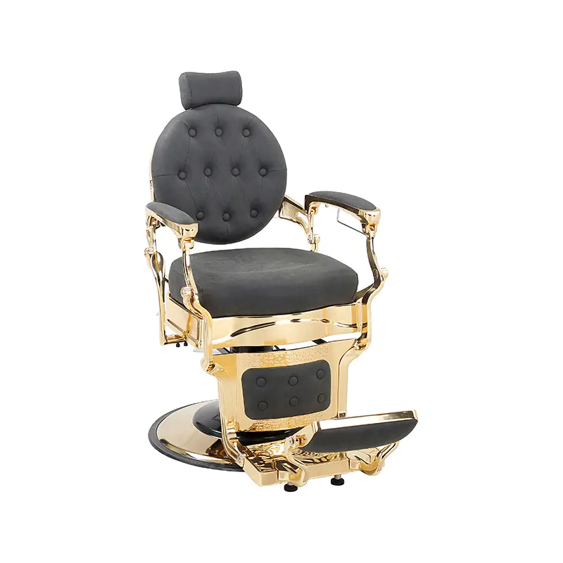 HZ8799G-H/HZ8799G-W / HZ8799G-G / HZ8799G-S / HZ8799G-Z Kursi Tukang Cukur Sandaran Hidrolik Tugas Berat Gaya Vintage