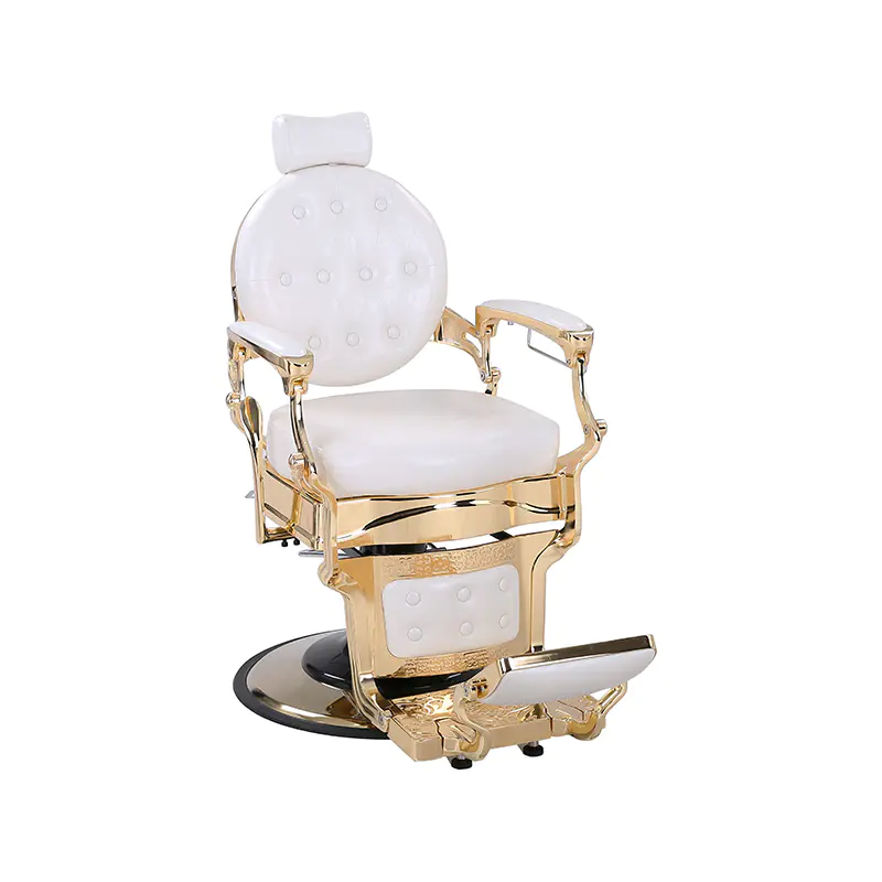 HZ8799G-H/HZ8799G-W / HZ8799G-G / HZ8799G-S / HZ8799G-Z Kursi Tukang Cukur Sandaran Hidrolik Tugas Berat Gaya Vintage