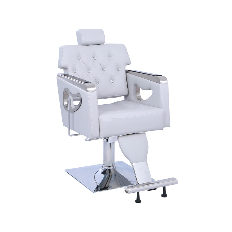 HZ87111GY / HZ87111WT / HZ87111PK / HZ87111BR / HZ87111 Kursi Salon Berbaring Tugas Berat, Kursi Penataan Vintage untuk Penata Rambut