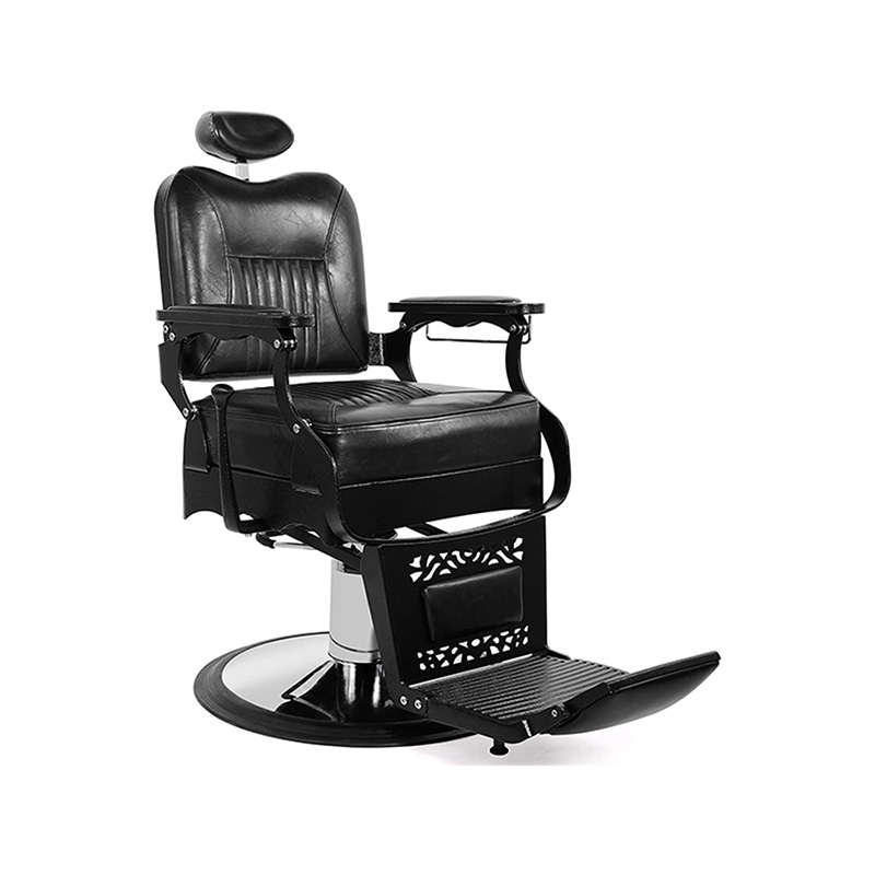 HZ8754 Kursi salon gaya vintage berwarna hitam