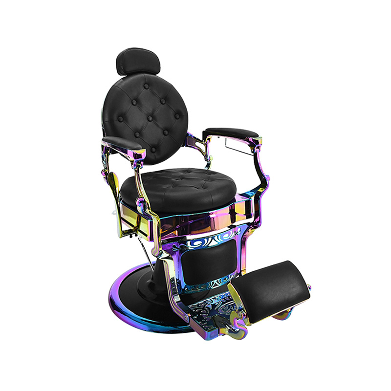 HZ8799XC Bingkai laser kursi tukang cukur retro kursi tukang cukur tugas berat