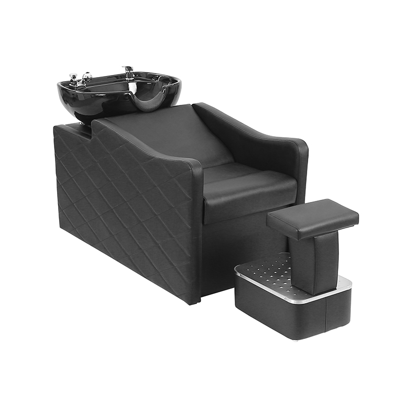 HZ9075 Tempat mencuci rambut dengan wastafel sampo keramik